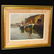 PAUL STRISIK GLOUCESTER HARBOR WHARF OIL PAINTING