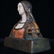 PETER TERESZCZUK BRONZE MARBLE FEMALE BUST SCULPTURE; - 4