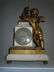19C FRENCH BRONZE CHIMING MANTLE CLOCK ANGEL W/ ROOSTER - 9