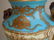 Pr FRENCH SEVRES STYLE PORCELAIN VASES IN CELESTE BLUE - 12