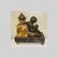 19C FRENCH GILT SPELTER CHERUB ASTRONOMER MANTLE CLOCK - 2