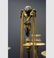 19C FRENCH EMPIRE GILT BRONZE 3 LIGHT CHERUB CANDELABRA - 4