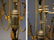 19C FRENCH EMPIRE GILT BRONZE 3 LIGHT CHERUB CANDELABRA - 6