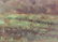 E DENNEY NEVILLE EVENING SHADOWS MASONITE OIL PAINTING - 3