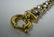 18KT GOLD WIDE OVAL n RIBBON LINK ITALIAN BRACELET 31g - 4