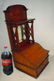 An outstanding antique Edwardian Satin Inlay Vanity - 8