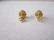 TIFFANY 18KT YELLOW GOLD LOVE KNOT EARRINGS 18KT KNOTS - 3
