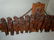 HAND CARVED JESUS 12 APOSTLES WOOD CARVING SCULPTURE - 2