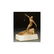 K. THENN AUSTRIAN ALPINE SKIER DORE BRONZE On MARBLE