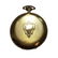 14KT GOLD HUNTING CASE POCKET WATCH SIZE 16 ARISTON - 3