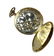 14KT GOLD HUNTING CASE POCKET WATCH SIZE 16 ARISTON - 5