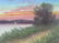 C MYRON CLARK WATERCOLOR PAINTING MOUNTAINS SUNSET - 3