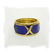 18Kt GOLD BLUE GUILLOCHE ENAMEL X MAVITO DESIGNER RING