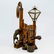 ARTS & CRAFTS BULL DOG FENCE SHAVING SUITE SCULPTURE - 3