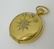 1898 WALTHAM 14Kt 1CT DIAMOND HUNTER CASE POCKET WATCH