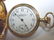 1898 WALTHAM 14Kt 1CT DIAMOND HUNTER CASE POCKET WATCH - 2