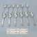 STERLING SILVER GEORG JENSEN ACANTHUS FLATEWARE FOR 12, - 4