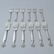 STERLING SILVER GEORG JENSEN ACANTHUS FLATEWARE FOR 12, - 5