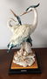 GIUSEPPE ARMANI PAIR HERONS PORCELAIN SCULPTURE 0283 A