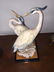 GIUSEPPE ARMANI PAIR HERONS PORCELAIN SCULPTURE 0283 A - 2