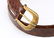 JUDITH RIPKA 18Kt DIAMOND PERIDOT ITALIAN LEATHER BELT - 3