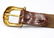 JUDITH RIPKA 18Kt DIAMOND PERIDOT ITALIAN LEATHER BELT - 4