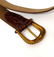 JUDITH RIPKA 18Kt DIAMOND PERIDOT ITALIAN LEATHER BELT - 7