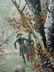 TONI ARON ICE SKATING WINTER FIGURES DOG OIL PAINTING - 5