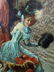 TONI ARON ICE SKATING WINTER FIGURES DOG OIL PAINTING - 7