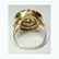 14KT PINK ROSE GOLD RUBY DIAMOND BOW TIE COCKTAIL RING - 2