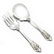 WALLACE GRANDE BAROQUE STERLING SILVER FLATWARE 98 Pcs. - 2
