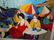 ITZCHAK TARKAY OUTDOOR SEASIDE CAFE SIGNED LITHOGRAPH - 2