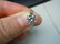 18KT GOLD 1.29CT GIA DIAMOND 3 STONE ENGAGEMENT RING G - 8