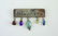 NAKAI 925 SILVER PUEBLO INDIAN VILLAGE GEMSTONE BROOCH - 2