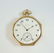 1919 DECO 14K GOLD ELGIN POCKET WATCH OCTAGONAL CASE 8S