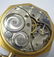 1919 DECO 14K GOLD ELGIN POCKET WATCH OCTAGONAL CASE 8S - 4