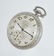 DECO 14KT WHITE GOLD ENGRAVED ELGIN 315 POCKET WATCH