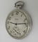DECO 14KT WHITE GOLD ENGRAVED ELGIN 315 POCKET WATCH - 2