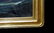 HUNTER WOOD SHIP OIL PAINTING NEWCOMB MACKLIN FRAME - 3