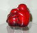 ROYAL DOULTON FLAMBE HUGGING MONKEYS ENGLISH POTTERY - 3