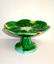 GEORGE JONES MAJOLICA LILY COMPOTE ENGLISH POTTERY