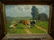 WILLIAM HENRY SNYDER COWS IN PASTURE OIL PAINTING C1880 - 2