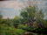 OLIVE PARKER BLACK A SUMMER DAY OIL PAINTING BARBIZON - 2