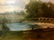 GEORGE VICAT COLE OIL PAINTING RIVER LANDSCAPE C.1876 - 4