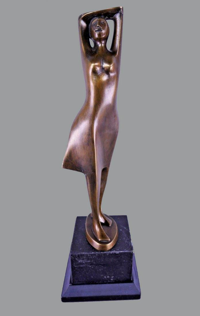 ELIZABETH CATLETT AFRICAN AMERICAN WOMAN BRONZE C1978 (1 of 10)