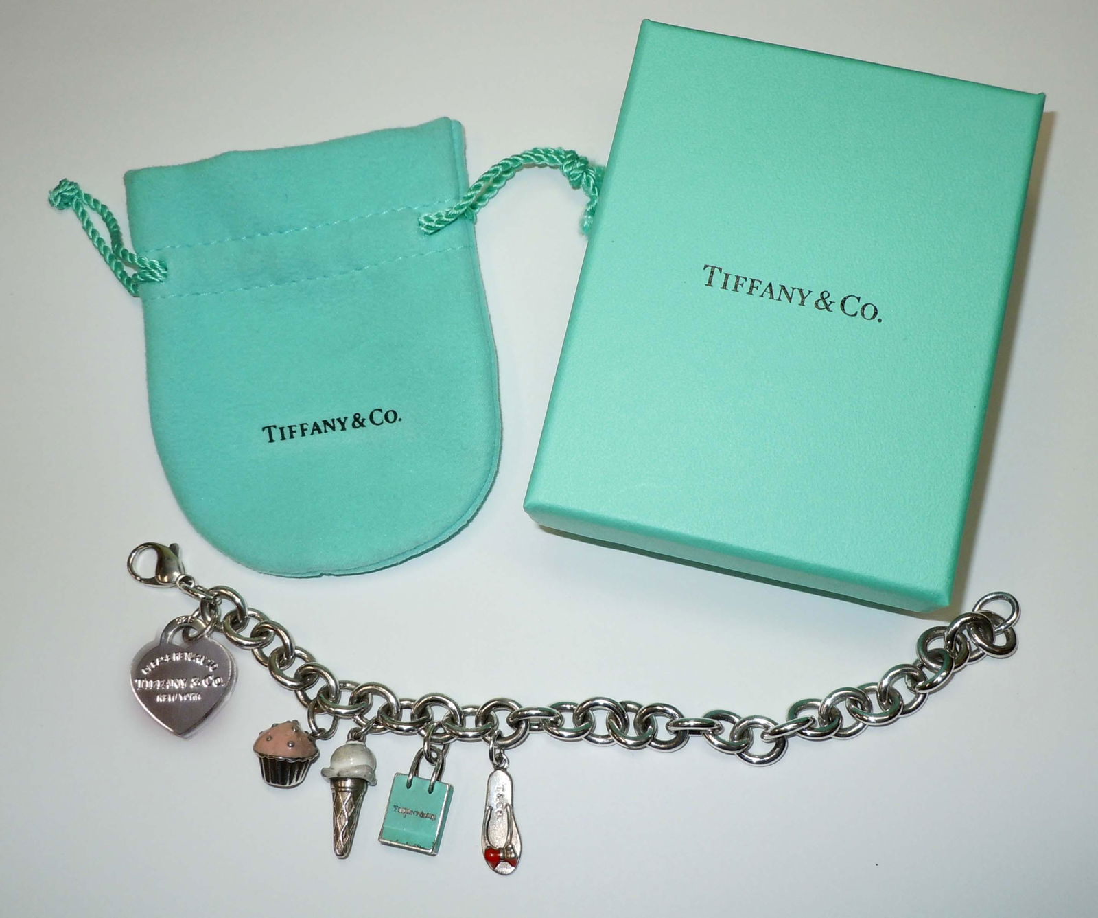 tiffany flip flop charm