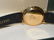 MENS GUCCI 3000M GOLD TONE BLACK DIAL ROMAN BEZEL WATCH - 5