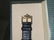 MENS GUCCI 3000M GOLD TONE BLACK DIAL ROMAN BEZEL WATCH - 6