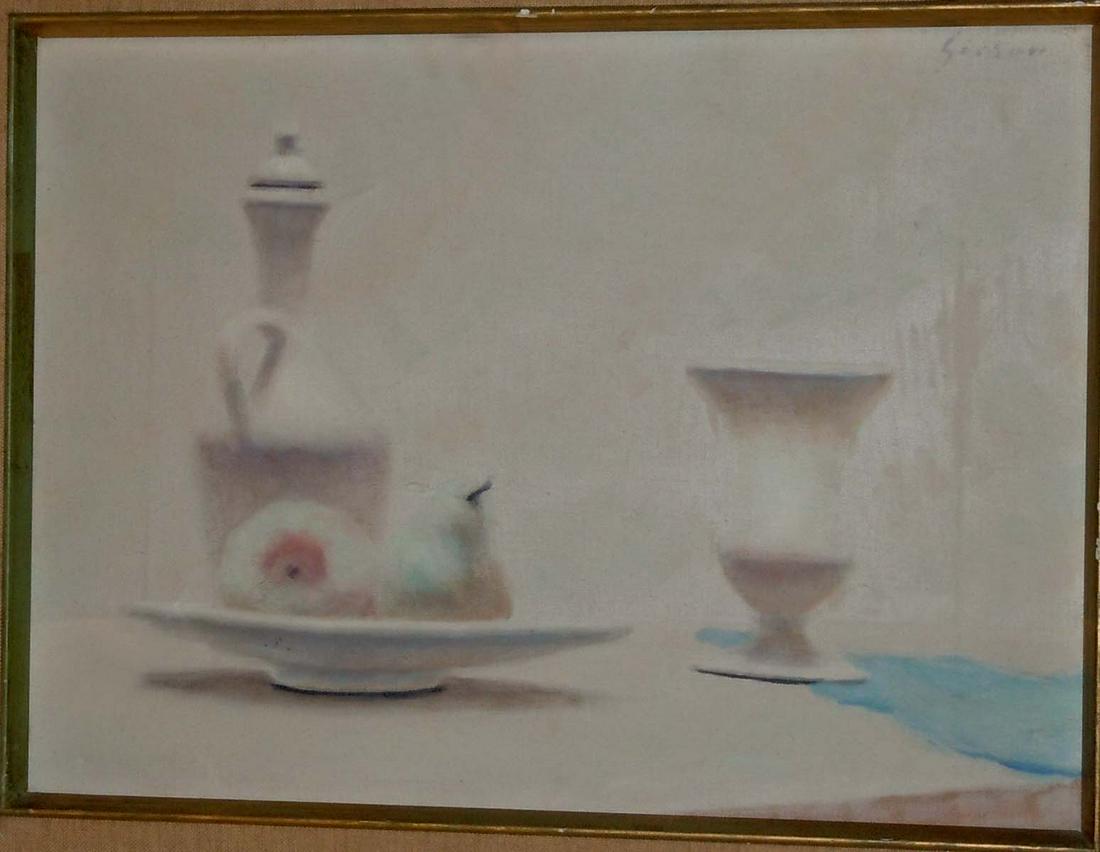 ANDRE GISSON STILL LIFE OIL PAINTING CHRISTIES Prov. (1 of 7)