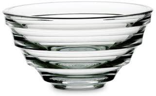 BACCARAT LATITUDE WOLF CRYSTAL BOWL, FRENCH GLASS: BACCARAT LATITUDE WOLF CRYSTAL BOWL, FRENCH GLASS Baccarat Latitude Wolf Crystal Bowl, with Baccarat paper label, has a great look, weighty feel in the hand and would make an impressive gift or additi
